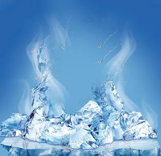 冰块背景图片