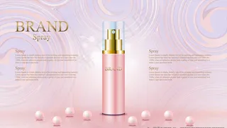 化妆品广告图片