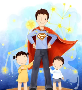 超人爸爸图片