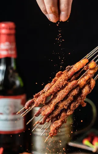 羊肉串图片