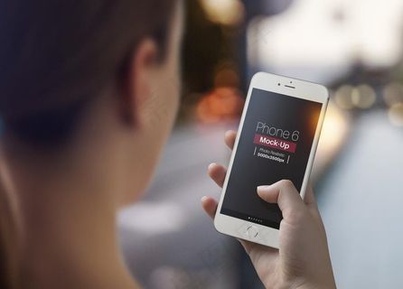 iphone6手机样机广告图片