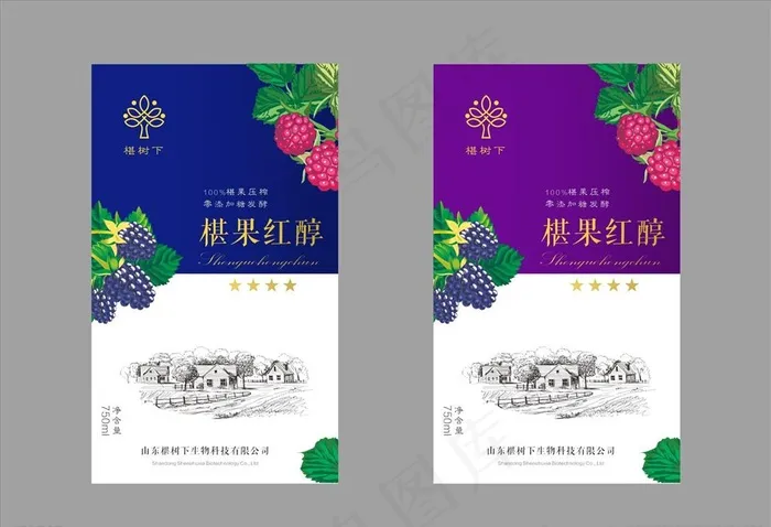 椹果红醇图片cdr矢量模版下载