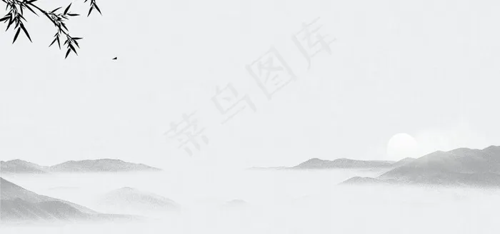 中国风背景图片(4400X2200(DPI:150))psd模版下载