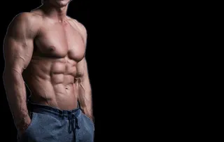 肌肉男健身素材图片