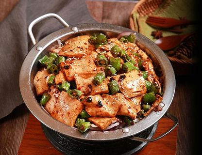 干锅千叶豆腐图片