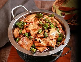 干锅千叶豆腐图片