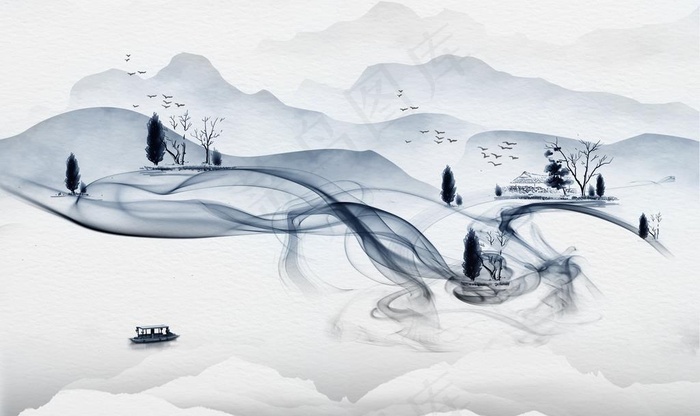 中国风背景墙图片