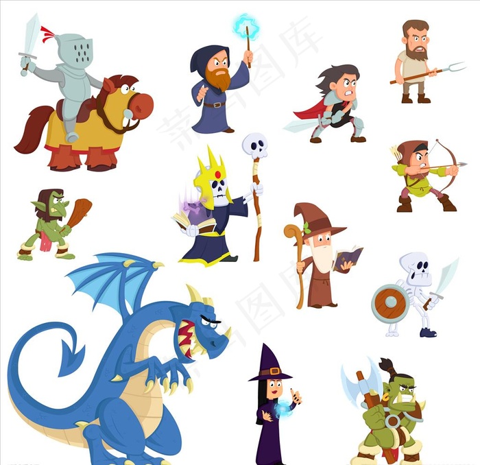 欧洲童话人物图片