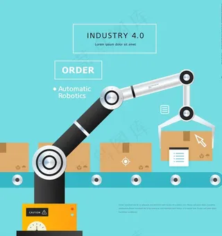 机械手臂海报图片