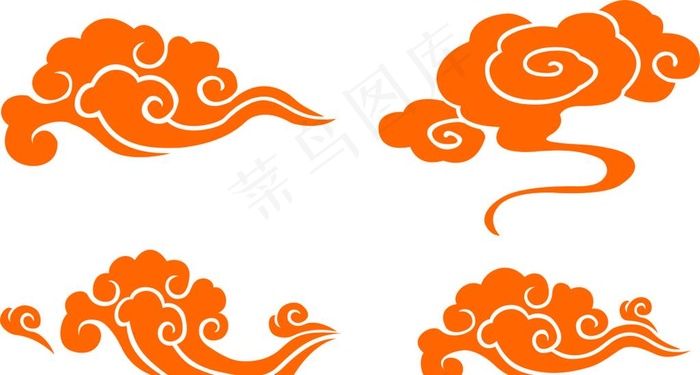 云彩图片cdr矢量模版下载
