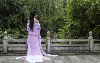 汉服美女图片
