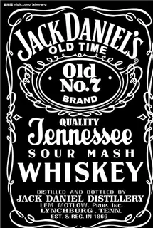 杰克丹尼的标志图片