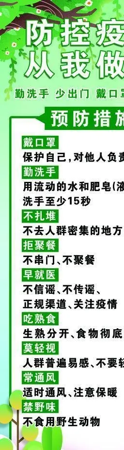 防控疫情图片(1654X4409(DPI:70))psd模版下载