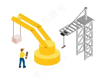 2.5D劳动节工人图片
