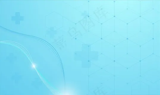 蓝色医疗背景图片