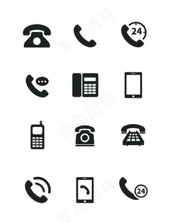 电话图标图片