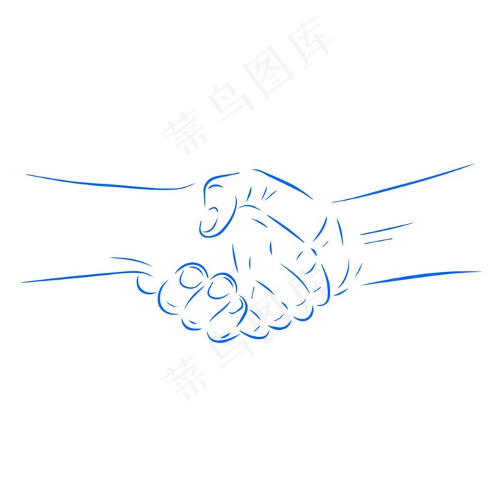 合作图片ai矢量模版下载