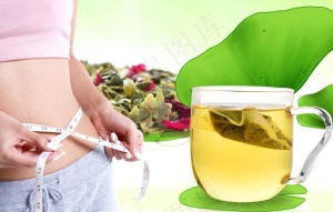 冬瓜荷叶茶 淘宝 海报 花茶图片