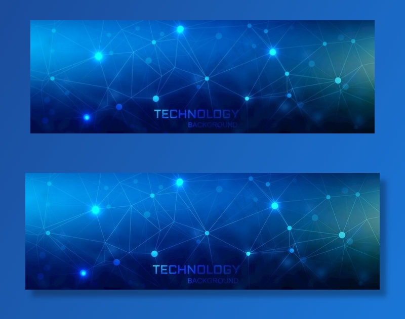 蓝色科技背景图片