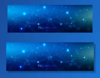 蓝色科技背景图片