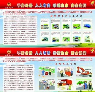 安全生产月 宣传 平安交通图片