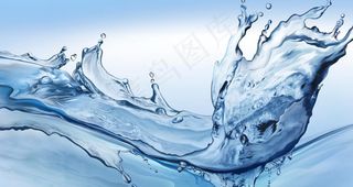水流图片