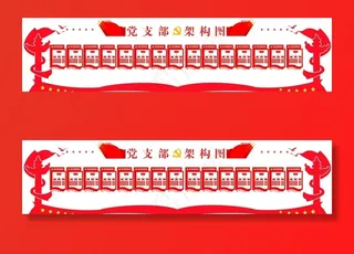 党支部架构图图片