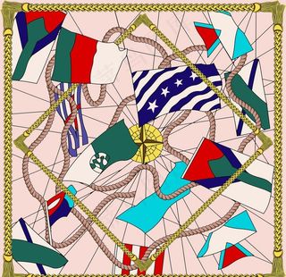 大牌 方巾 丝巾 数码印花 豹图片