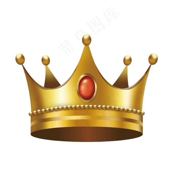皇冠图片ai矢量模版下载