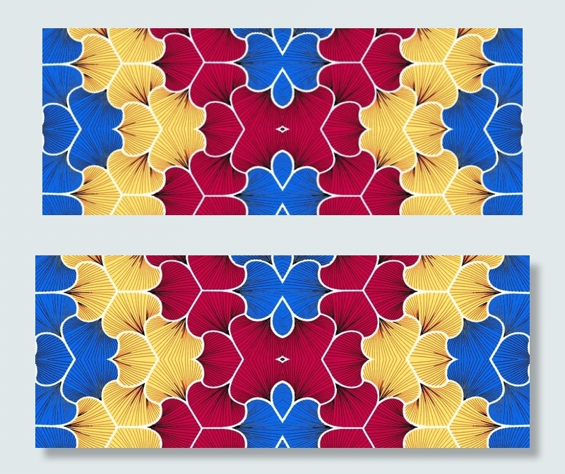 外单花纹 黄色花图片