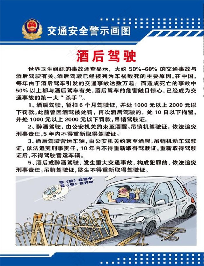 酒后驾驶图片(4567X5709(DPI:58))psd模版下载