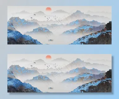 水墨山水图片 水墨山水图片