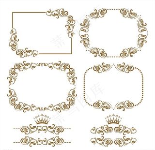 矢量花边边框图片