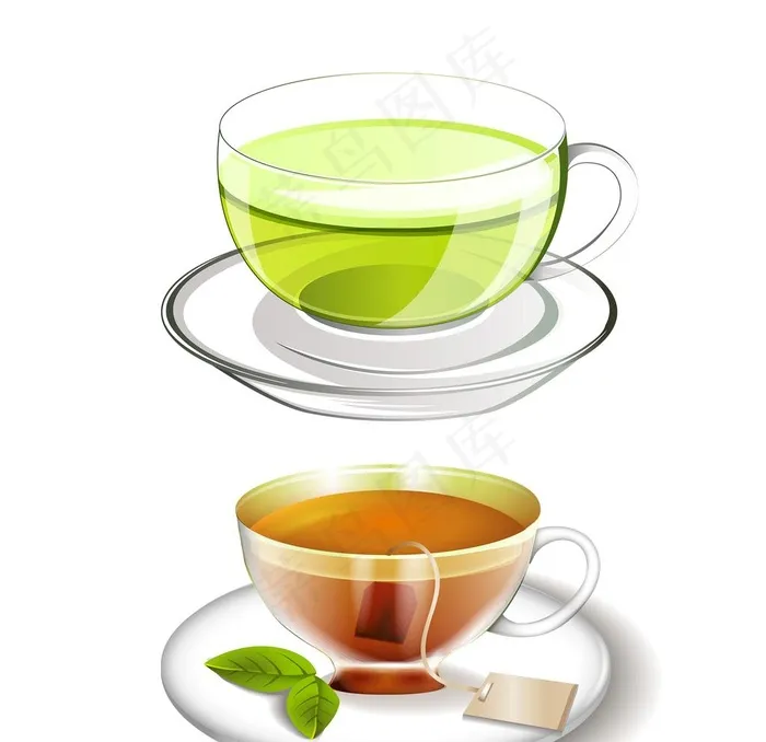 茶杯图片psd模版下载