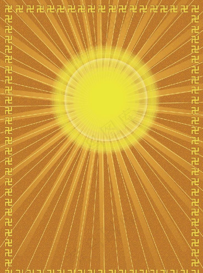 佛光图片(7441X10276(DPI:300))psd模版下载