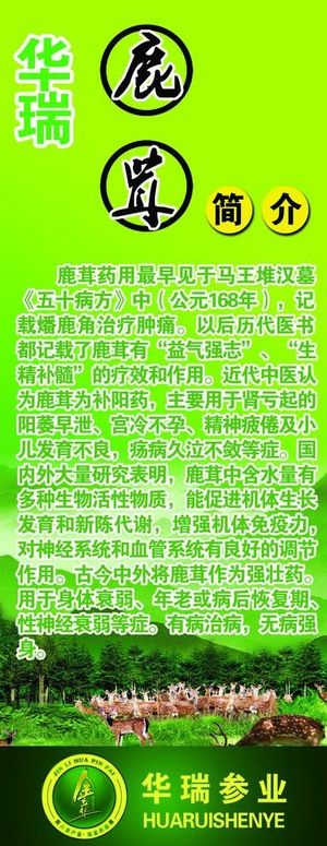 华瑞参业（东北三宝 鹿茸）图片