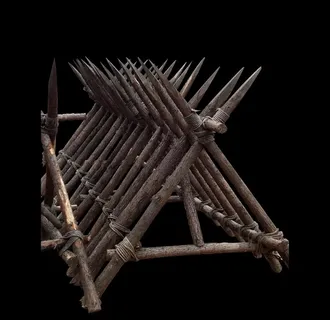 拒马精细抠图图片