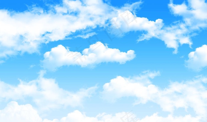 蓝天白云图片