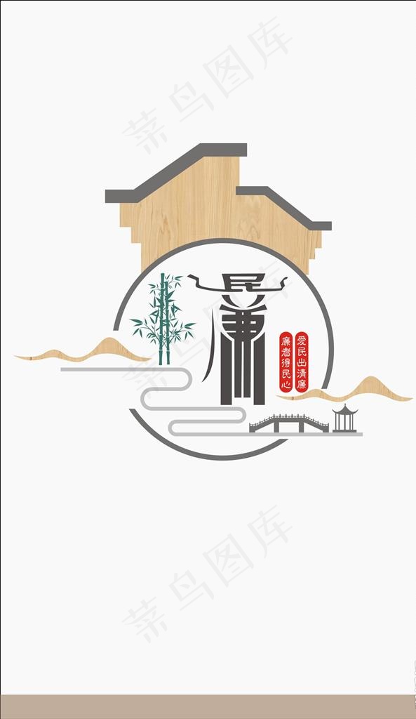 廉政文化图片(180X295)cdr矢量模版下载