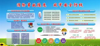 安全月展板图片