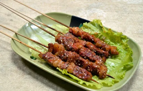 烤牛肉串图片 烤牛肉串图片