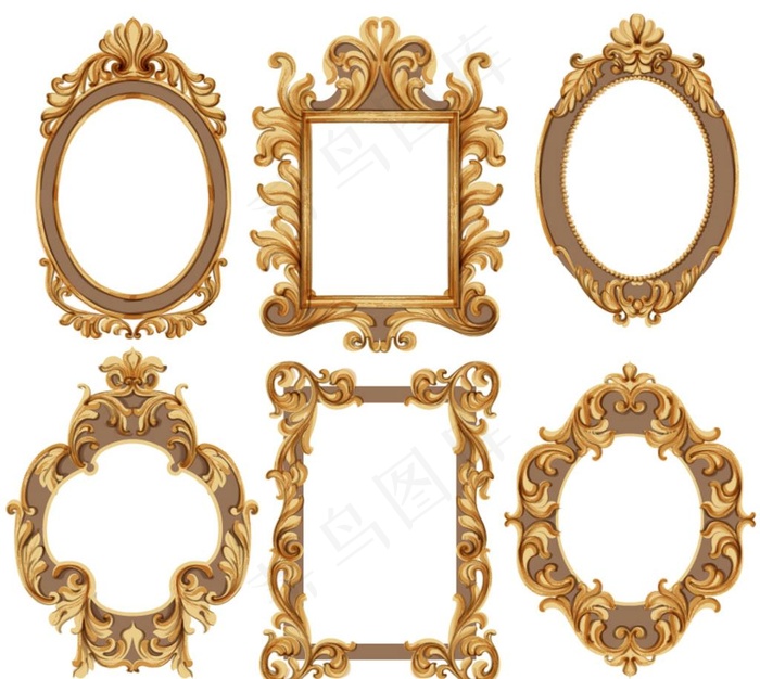 欧式花纹边框图片