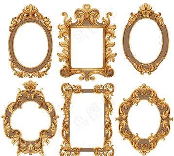 欧式花纹边框图片