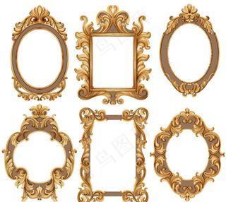 欧式花纹边框图片