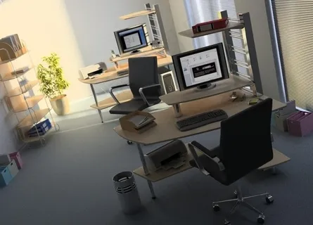 现代办公室场景模型图片 现代办公室场景模型图片