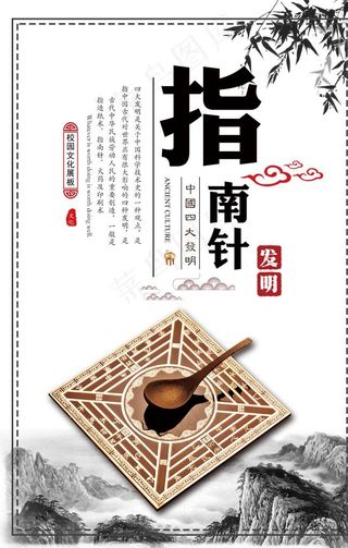 四大发明指南针图片