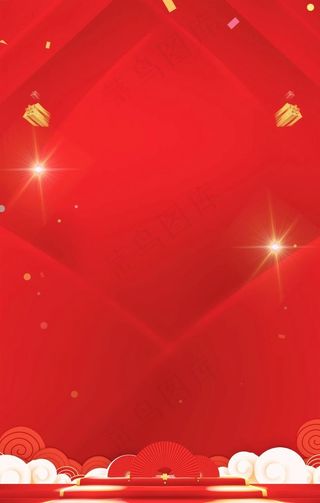 红色背景图片
