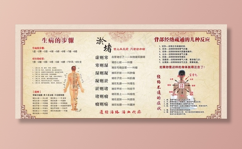 按摩海报图片cdr矢量模版下载