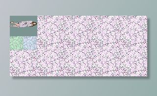 挂板 数码 印花图 小花 乱花图片