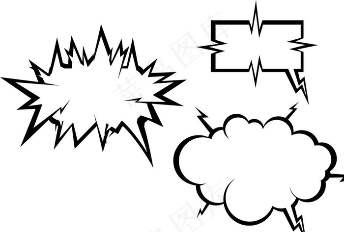 爆炸对话框图片